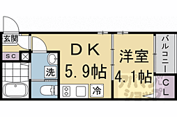 京都地下鉄東西線 石田駅 徒歩7分
