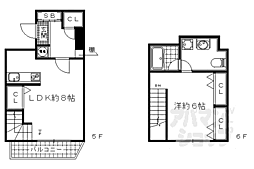 ファービーズコート東野 1LDKの間取図画像