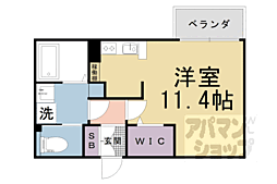 CASA+αOTSUKYO ワンルームの間取図画像
