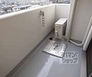 奥行きのあるバルコニーです。