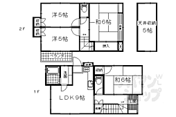 北花山西ノ野町貸家