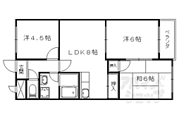 ヌーベル上花山 3階