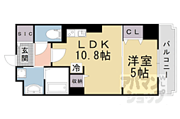 ときわぎ 1LDKの間取図画像