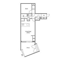 練馬区豊玉北2丁目マンション 1SLDKの間取図画像