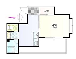 西武池袋線 中村橋駅 徒歩10分の賃貸マンション 5階1Kの間取り