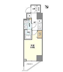 都営三田線 巣鴨駅 徒歩3分の賃貸マンション 7階1Kの間取り