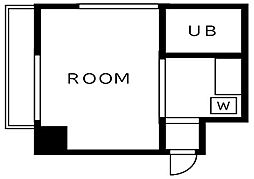 ジョイフル練馬 1Kの間取図画像