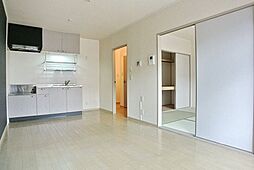 JR青梅線 河辺駅 徒歩18分の賃貸アパート 2階2LDKのリビング/ダイニング