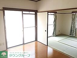 シャトーさわだI 203 2階2DKのリビング/ダイニング