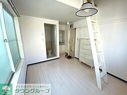 エイト砂川 201 3階ワンルームのリビング/ダイニング