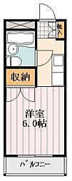 間取図画像 1K