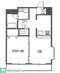 スパツィオ 1LDKの間取図画像