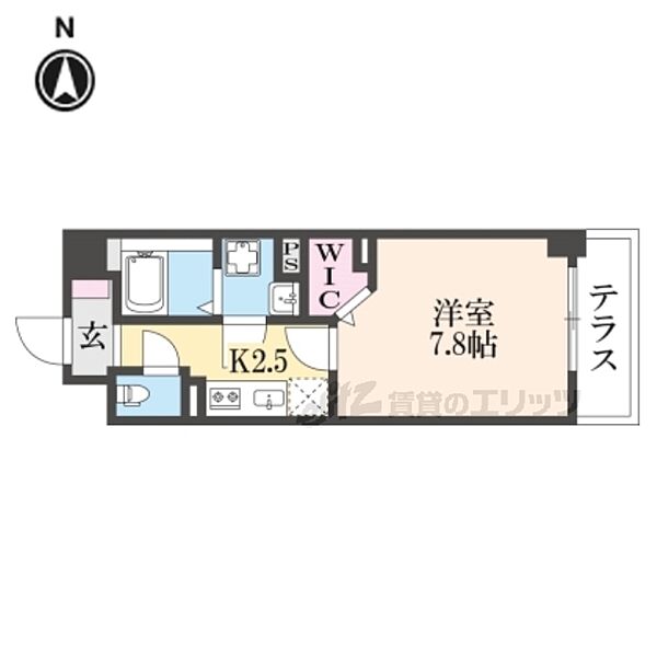 奈良県橿原市葛本町(賃貸マンション1K・1階・28.21㎡)の写真 その2