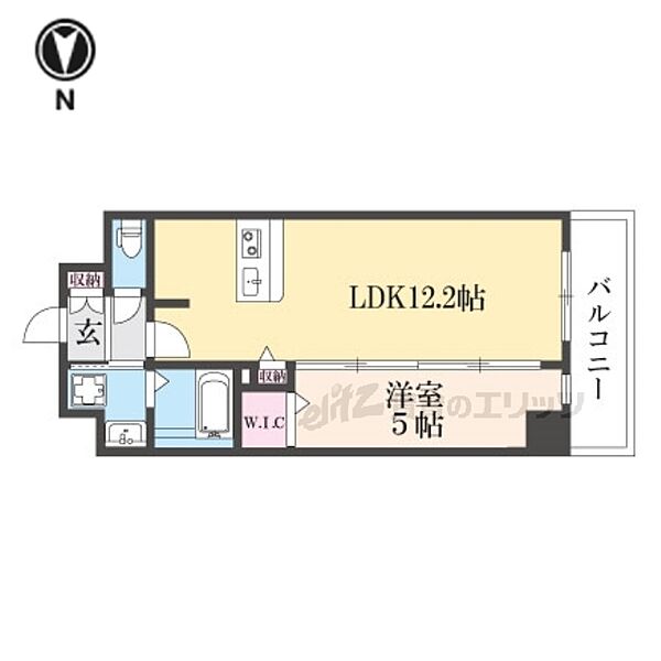 Ｓｏｌｅ 303｜大阪府枚方市伊加賀南町(賃貸マンション1LDK・3階・40.03㎡)の写真 その2