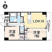 奈良県奈良市大森町（賃貸マンション2LDK・2階・53.85㎡） その2