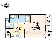 奈良県大和郡山市東岡町（賃貸アパート1K・1階・26.52㎡） その2