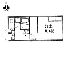 レオパレス美園Ｃ 206 ｜ 奈良県橿原市城殿町（賃貸アパート1K・2階・23.18㎡） その2