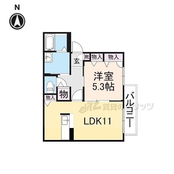 アガーペかなはし 201｜奈良県橿原市曲川町4丁目(賃貸アパート1LDK・2階・41.70㎡)の写真 その2