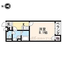 奈良県橿原市土橋町（賃貸アパート1K・2階・25.89㎡） その2