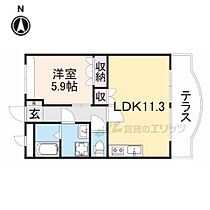 パラシオ　ヴィノ　ティント 101 ｜ 奈良県橿原市縄手町（賃貸アパート1LDK・1階・41.04㎡） その2