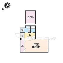 エヌエムドゥーズ 211 ｜ 奈良県奈良市帝塚山六丁目（賃貸マンション1K・2階・29.45㎡） その2