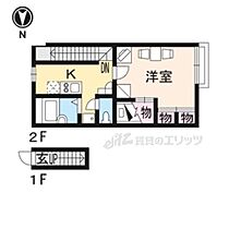 奈良県橿原市曾我町（賃貸アパート1K・2階・26.08㎡） その2