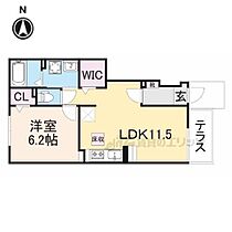 奈良県生駒市有里町（賃貸アパート1LDK・1階・41.13㎡） その2