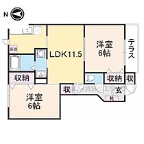 奈良県橿原市曽我町（賃貸アパート2LDK・1階・52.75㎡） その2