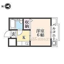 白樺ハイツ大宮III 605 ｜ 奈良県奈良市大宮町3丁目（賃貸マンション1K・6階・18.00㎡） その1