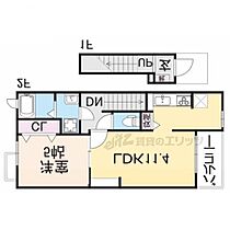 奈良県奈良市六条1丁目（賃貸アパート1LDK・2階・42.28㎡） その2