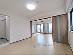 近鉄奈良線 新大宮駅 徒歩7分の賃貸マンション 6階1LDKのリビング/ダイニング