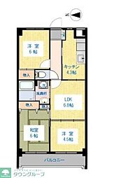 grandnoir光が丘 3LDKの間取図画像
