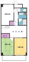 T.Oビル 3DKの間取図画像