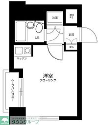 ライオンズマンション中野東 ワンルームの間取図画像