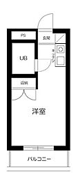 ステラ石神井 1Kの間取図画像