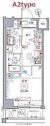 クレヴィスタ高円寺北 1Kの間取図画像