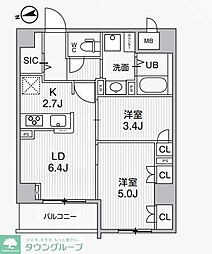 間取図画像 1SLDK