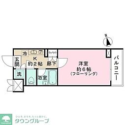 間取図画像 1K