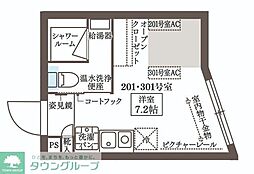間取図画像 ワンルーム