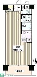 コアシティ中野坂上 1Kの間取図画像