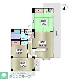 アイ.エヌ.ジー.笹塚 3SDKの間取図画像
