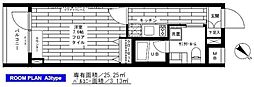 ステージグランデ新桜台 1Kの間取図画像