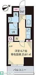 KCREST 1Kの間取図画像