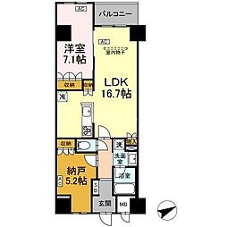 間取図画像 1SLDK