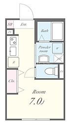 間取図画像 ワンルーム