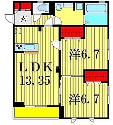 京成本線 京成高砂駅 徒歩13分 2階/-