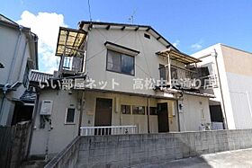 メゾン平山ミナミ 1 ｜ 香川県高松市宮脇町1丁目13-3（賃貸アパート1DK・1階・31.16㎡） その1