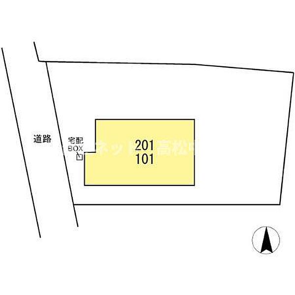 D-room勅使II 201｜香川県高松市勅使町(賃貸アパート2LDK・2階・54.65㎡)の写真 その30