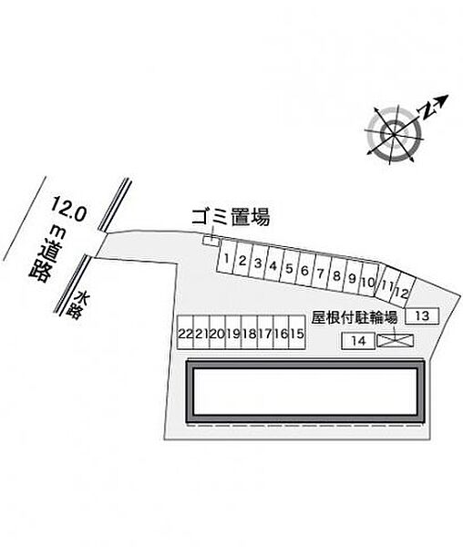 レオパレスサンクローバー 203｜香川県善通寺市善通寺町2丁目(賃貸アパート1K・2階・28.02㎡)の写真 その14