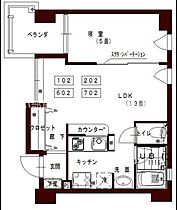 コリドール丸の内パーク 602 ｜ 香川県高松市丸の内13-16（賃貸マンション1LDK・6階・34.31㎡） その2